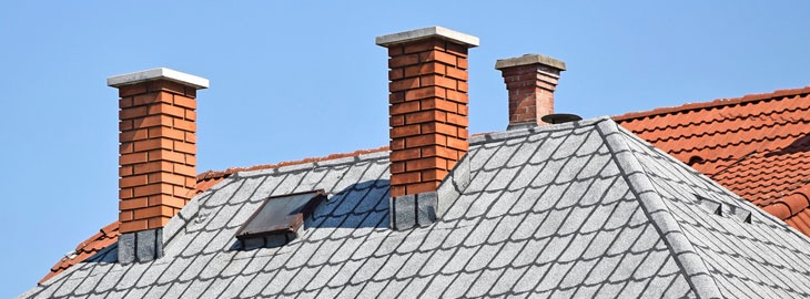 Detail provedení komínového tělesa
