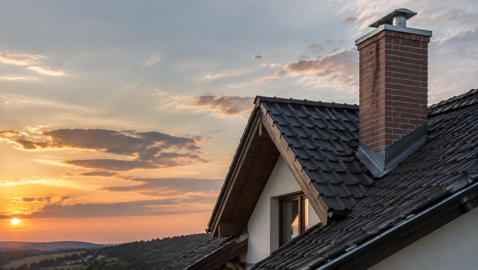 Moderní rodinný dům s profesionálně provedeným komínem